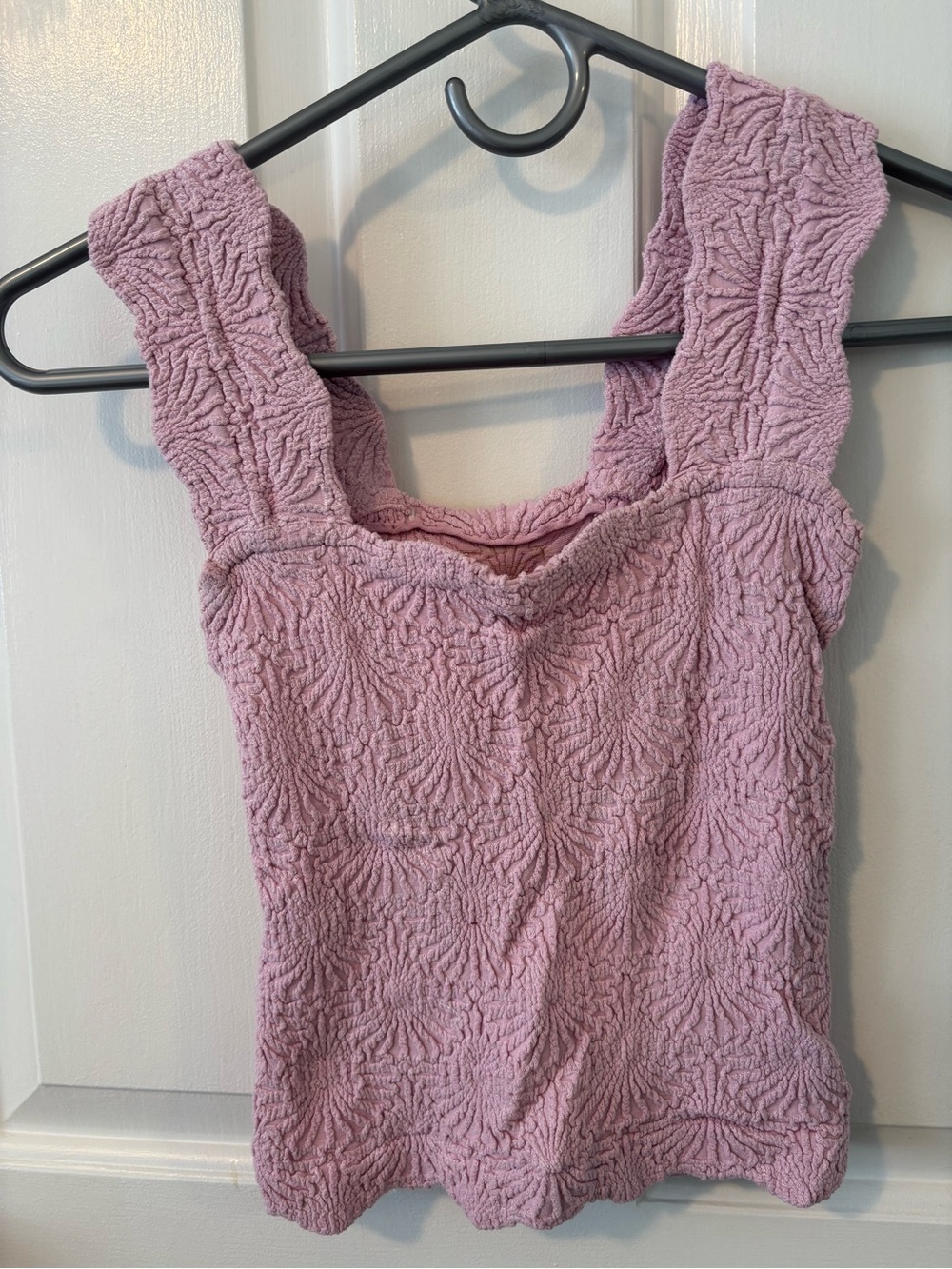 Free people Women's Textured Tank Top - Dusty Rose